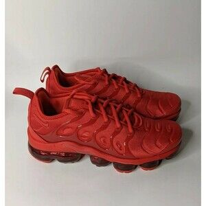 Nike Air VaporMax Plus ‘Triple Red’  CW6973-600 Mens Size 11